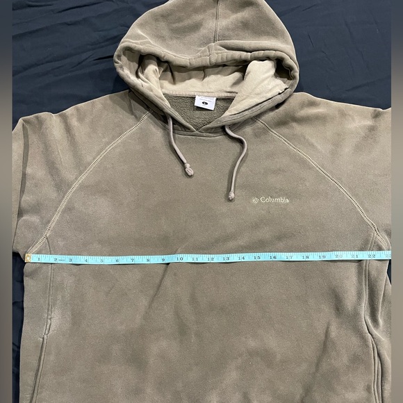 Vintage Green Columbia hoodie Men’s Large Pullover Sweater - Picture 4 of 4